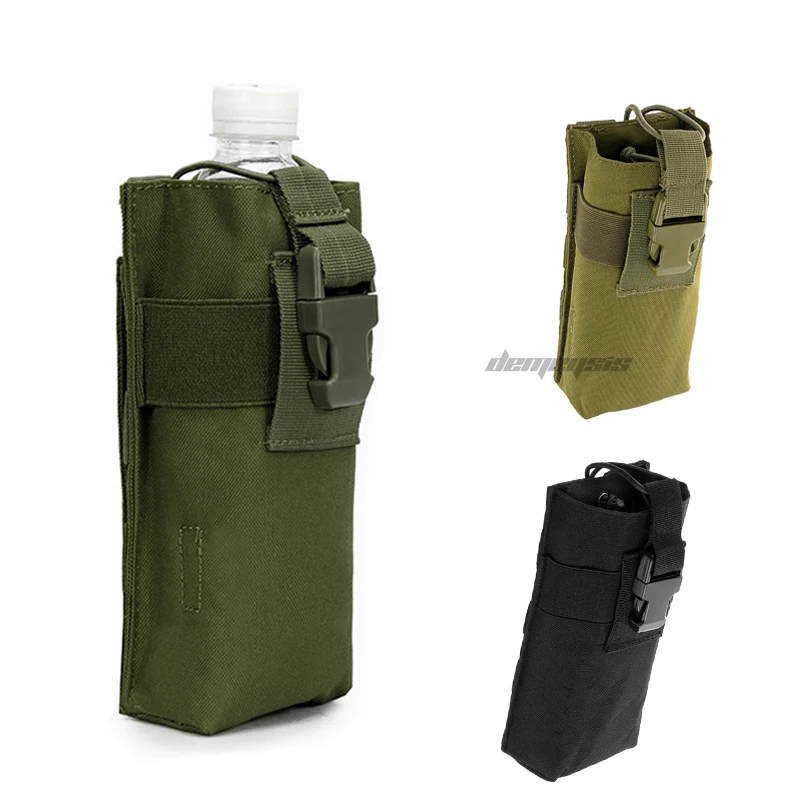 Molle Military Tacticalg Water Bottle Pouch Durable Hunting Camping Kettle Travel Hiking Carry Bag | Спорт и развлечения