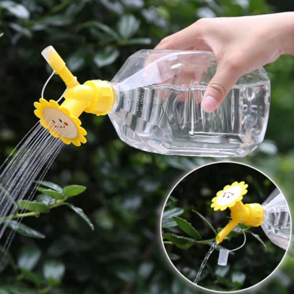 

Bottle Cap Sprinkler 2 In 1 Shower & Stream Nozzles Watering Device 2.8cm Diameter For Beverage Bottles GardeningTool Sprinkler