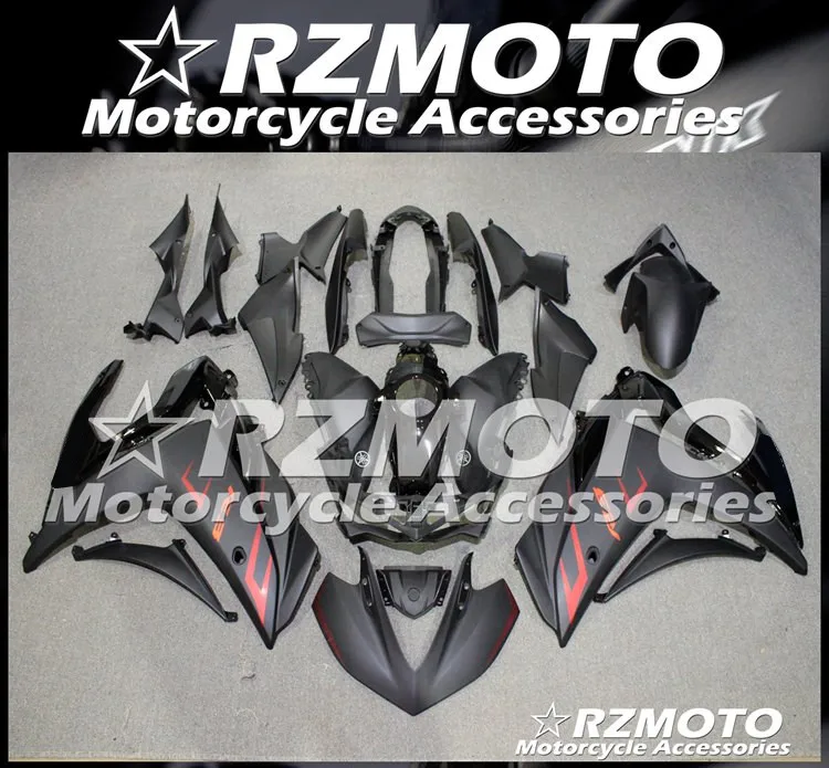 

New ABS Motorcycle Complete Fairings kit Fit for YAMAHA YZF R3 R25 2015 2016 2017 15 16 17 Bodywork set Custom Free black matte
