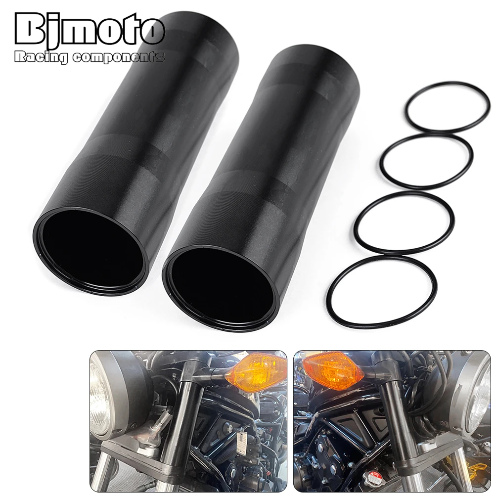 

Front Fork Protector Cover Boot Shock Absorber Tube Dust Guard Gaiters For Honda Rebel CMX 300 500 2017 2018 2019 CMX300 CMX500