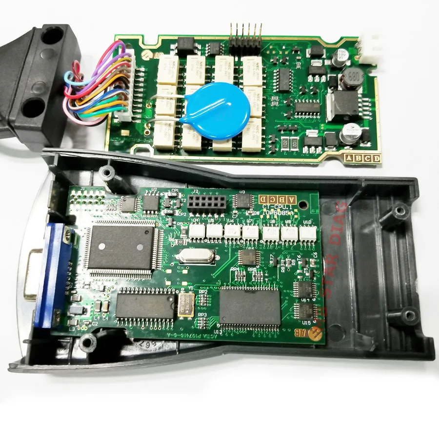 Лучшее качество Золотая печатная плата Lexia 3 полный чип PP2000 Diagbox V7.83 V48/V25 FW921815C Lexia3