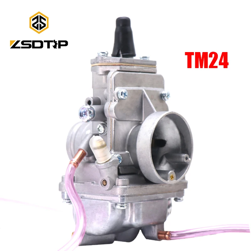 ZSDTRP TM24 8001 Mikuni TM 24 мм Flatslide карбюратор для 160cc 200cc двигатель Honda Для Kawasaki Suzuki