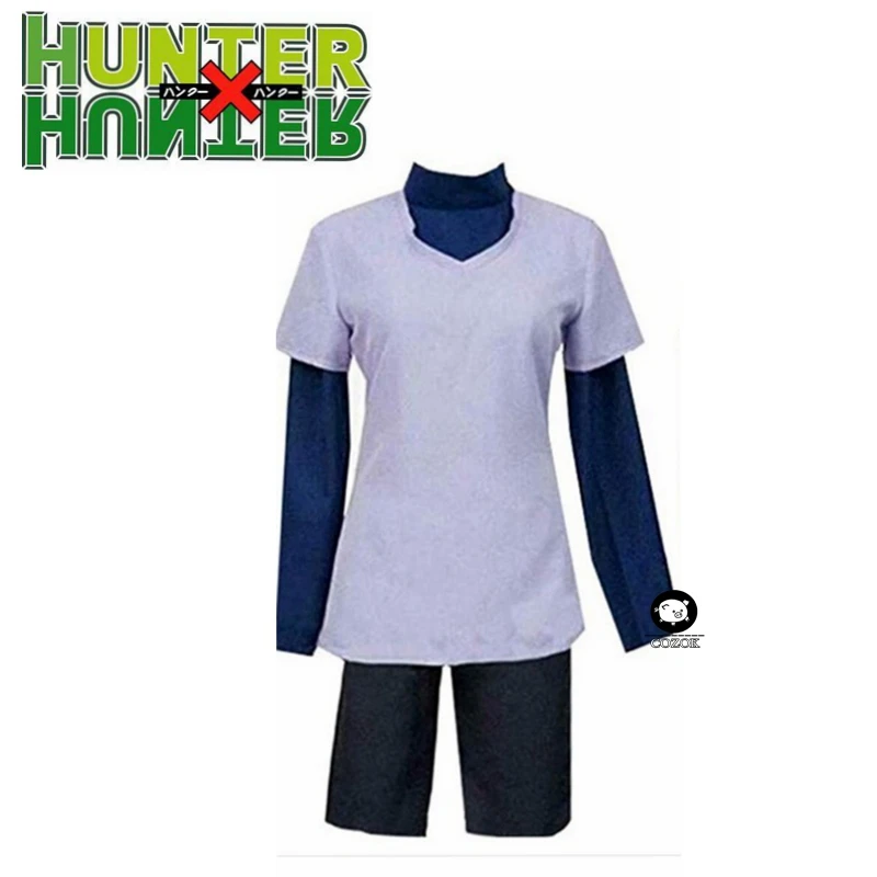 

HUNTERHUNTER Cosplay Killua Zoldyck Cosplay Costume Men Women Kids Halloween Outfits Custom Made Halloween