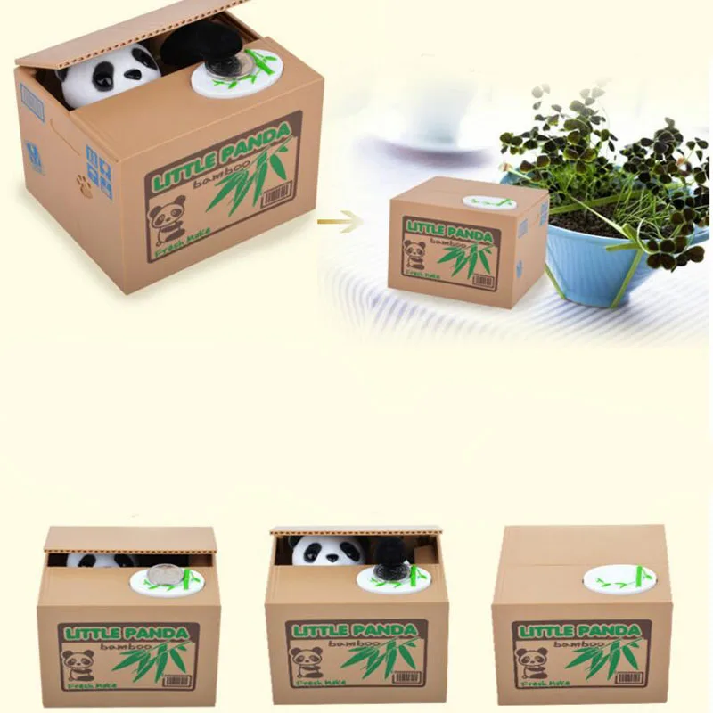 1 шт. автоматически Краже Монеты депозит бак образовательные игрушки мультфильм