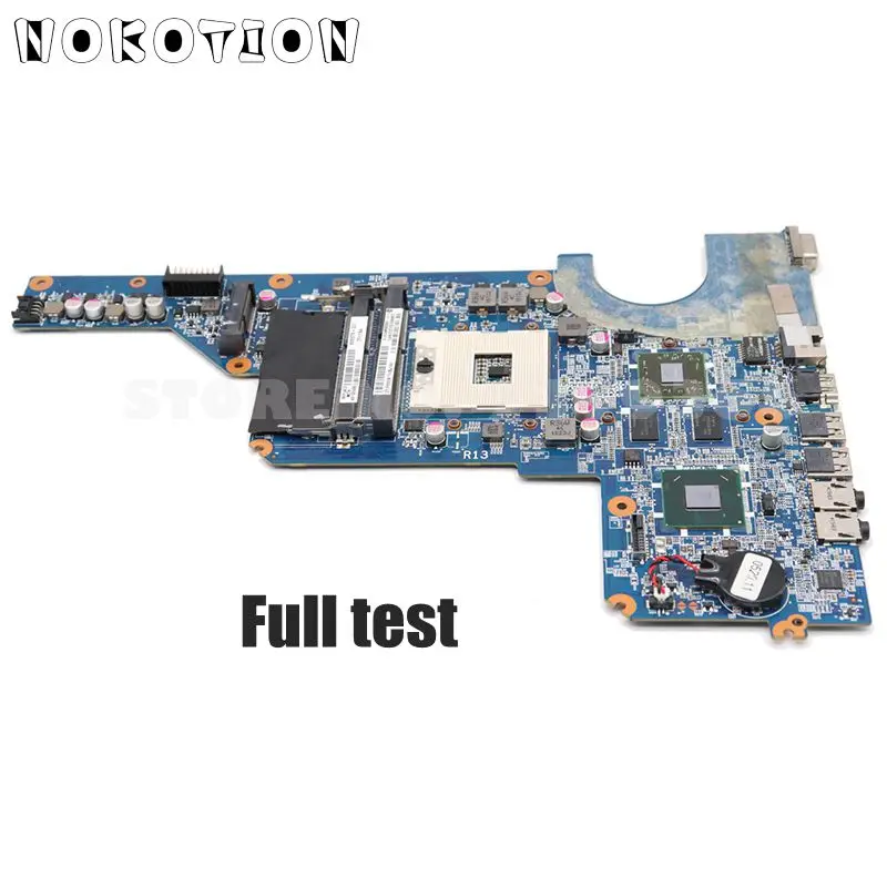 NOKOTION 650199 001 636375 для ноутбука HP Pavilion G4 G6 G7 материнская плата HM65 DDR3 HD 6470 Дискретная