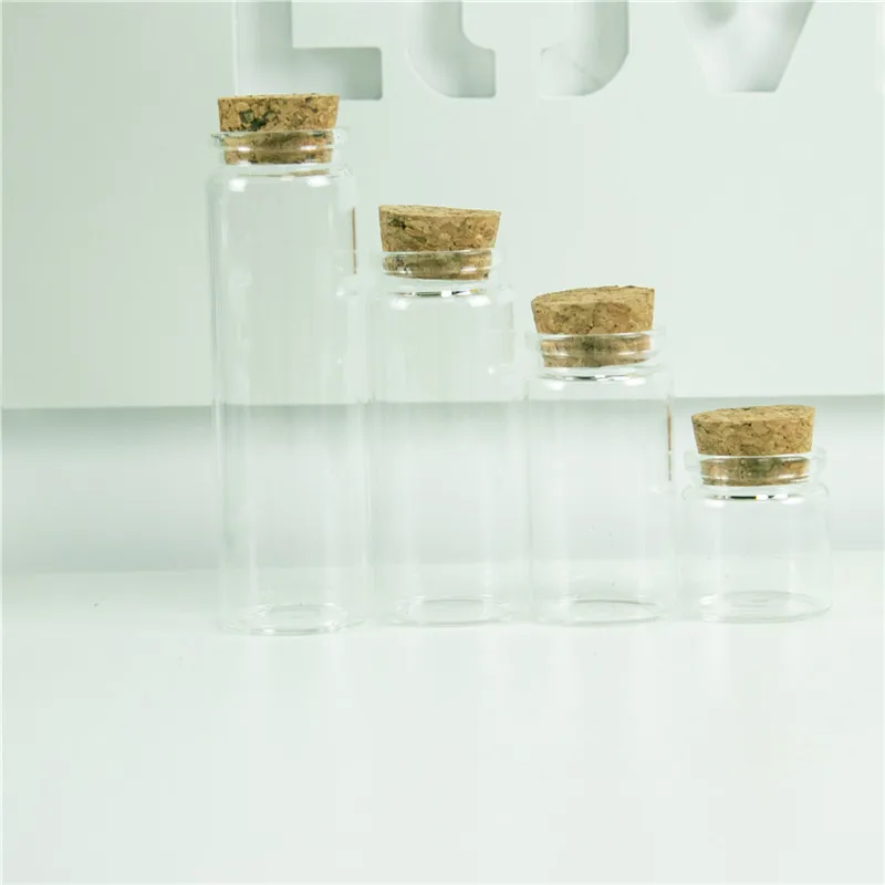 24 шт. стеклянные бутылки для украшения праздника 20 мл 50 65 90