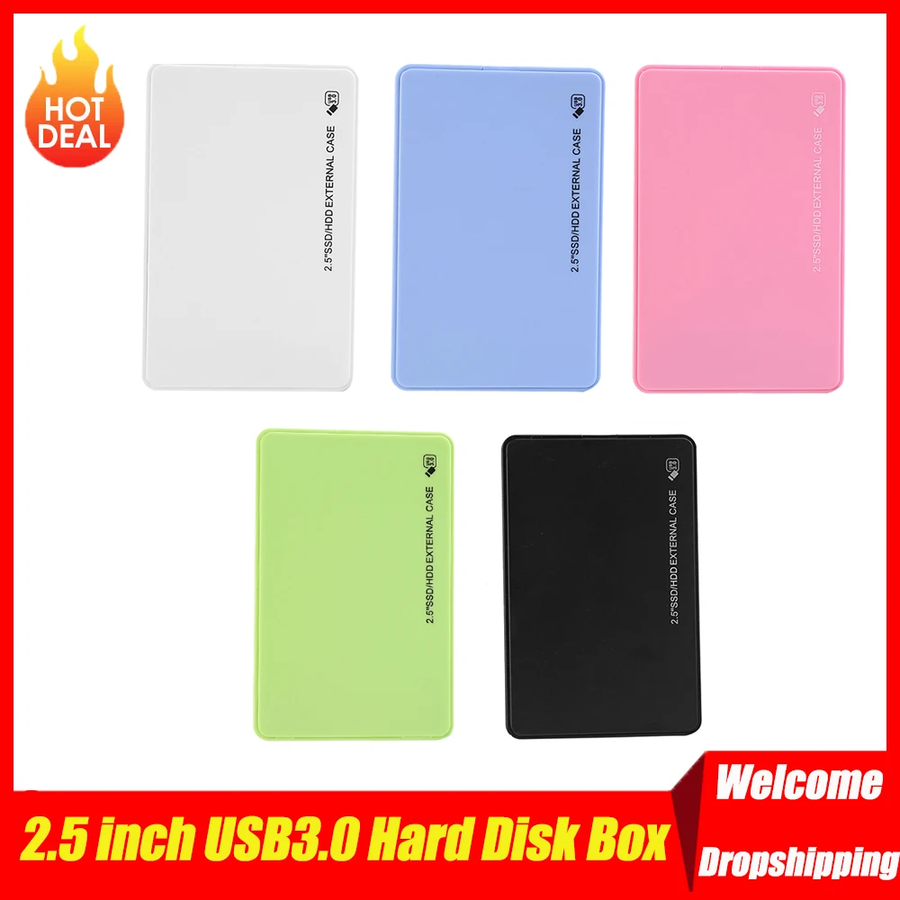 Новейший 2 5 дюймовый USB3.0 Корпус чехол Высокоскоростной ГБ/сек. жесткий диск