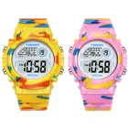 Часы Детские светодиодные, спортивные многофункциональные электронные цифровые, браслет, подарок для мальчиков и девочек