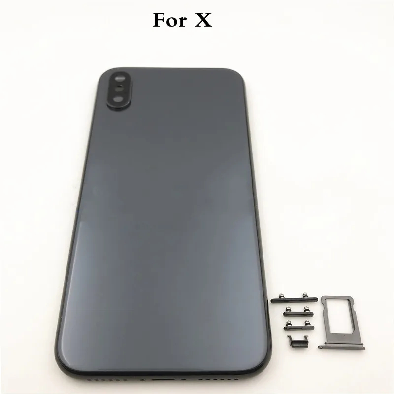 

Задняя крышка корпуса для iphone X, запасная часть корпуса для iphone X