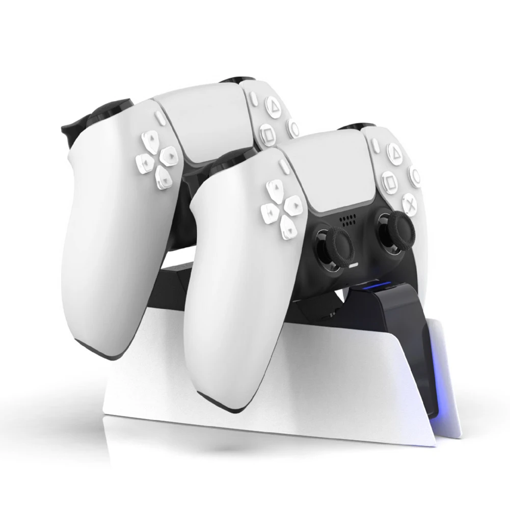 Зарядная док-станция для беспроводных геймпадов PlayStation 5 DualSense USB Type-C | Электроника
