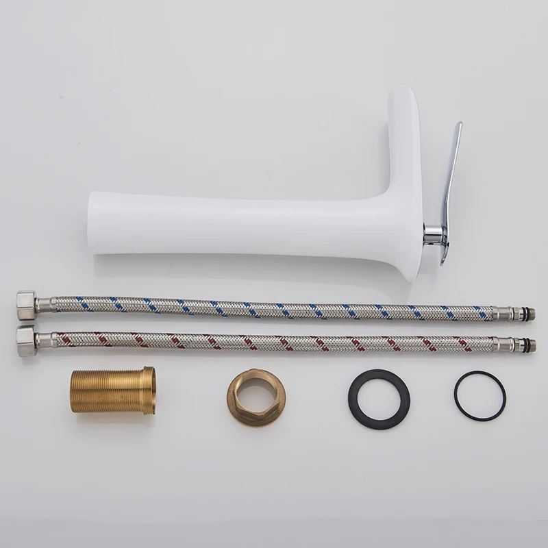 Смесители для раковины современный белый кран ванной комнаты водопады смесители