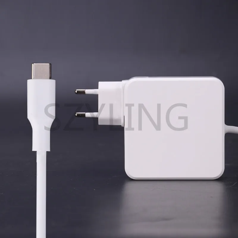 87 Вт USB C адаптер питания type зарядное устройство для Apple Macbook pro 15 дюймов A1706 A1707 A1708