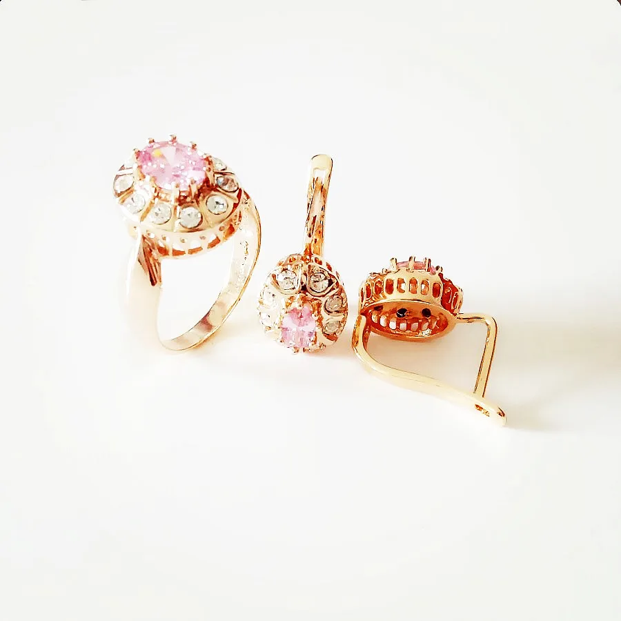 Роскошные Ювелирные наборы новые модные женские свадебные ювелирные изделия