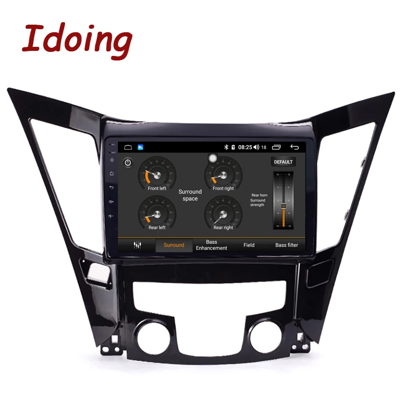 Idoing 10 2 &quot1Din Автомобильный Android Радио мультимедийный плеер для hyundai Sonata 2011 2015 gps