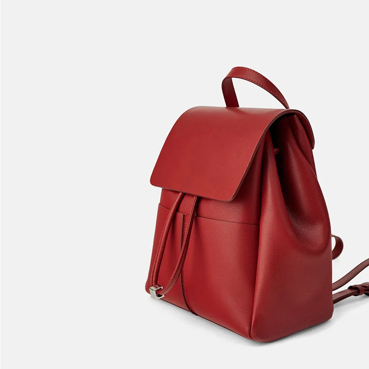 

Soft Leather Backpack Women Backpack Female Bag Capacity Bag Schoolbag Travel Large Backpack Wild Bag Women Bag