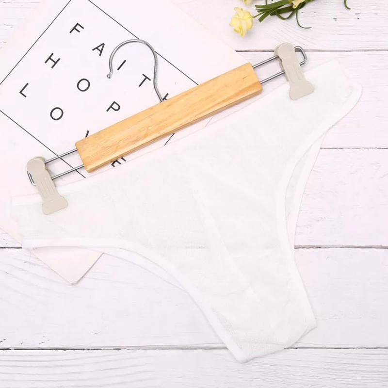 

Men's Mesh Panties Low Waist Underwear Soft Breathable Knickers Short Briefs