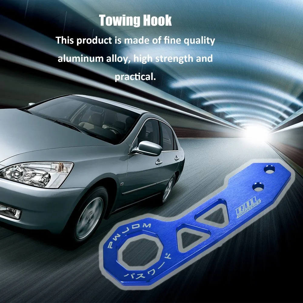 Прицепы модификация автомобиля прицеп JDM крючок универсальный задний бампер для