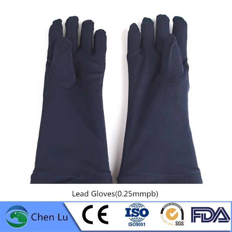 

Surprise price nuclear radiation protective gloves Flaw detector operation radiological protection 0.25mmpb lead gloves