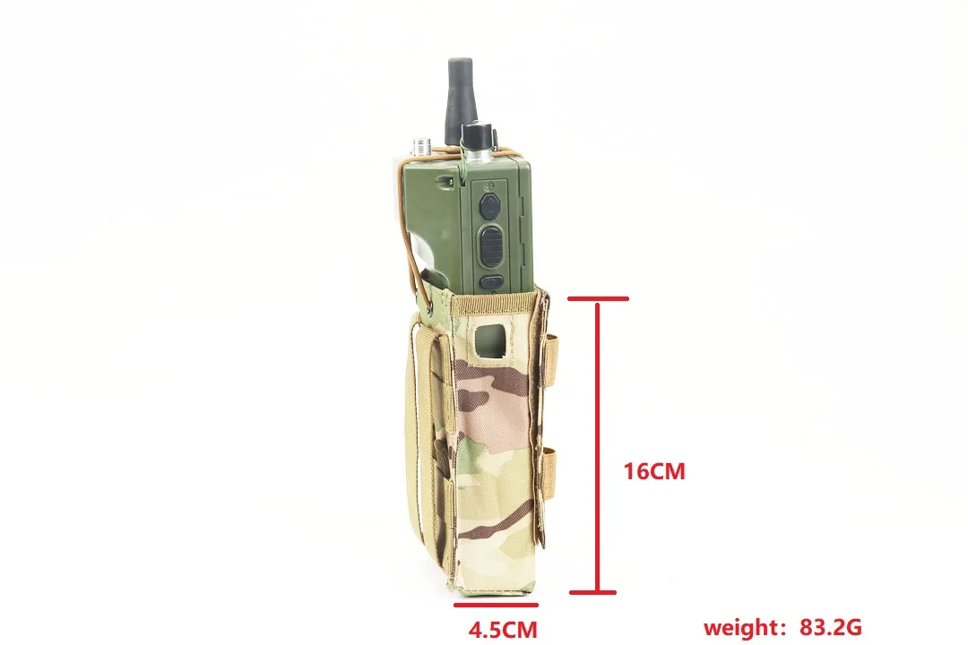 Стандартная тактическая сумка для раций нейлоновая кобура радио PRC 152 Molle
