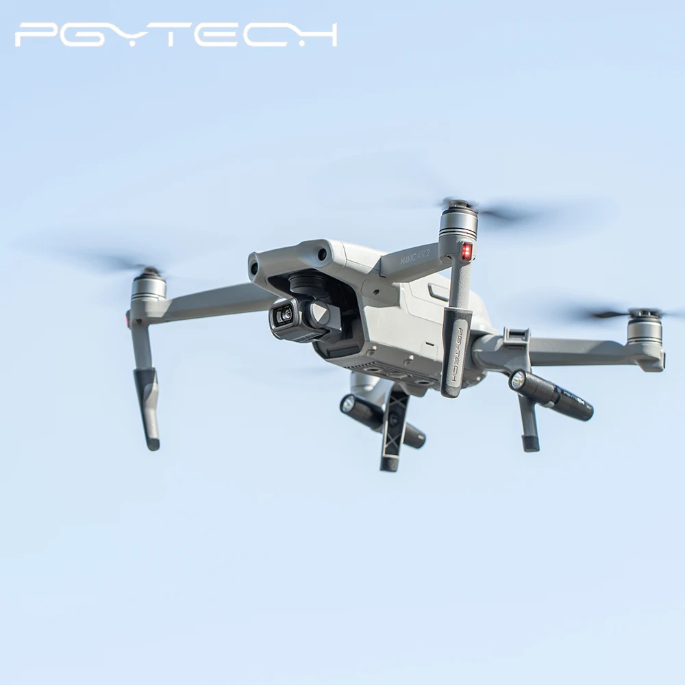 PGYTECH посадочное шасси для DJI Mavic Air 2 повышенная защита ног удлисветодиодный Тель