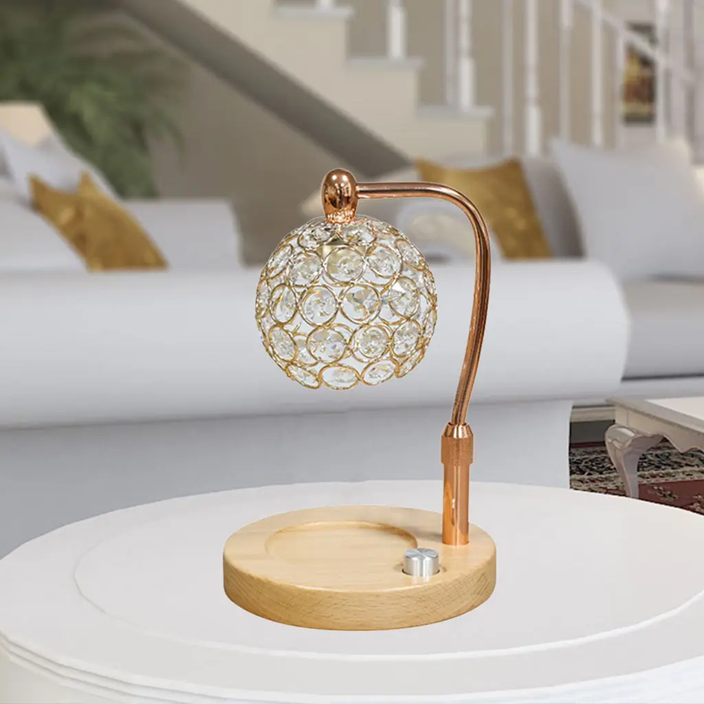 

Electric Wax Melter Lamp Wax Melt Lamp Wooden Base Wedding Gift Decoration