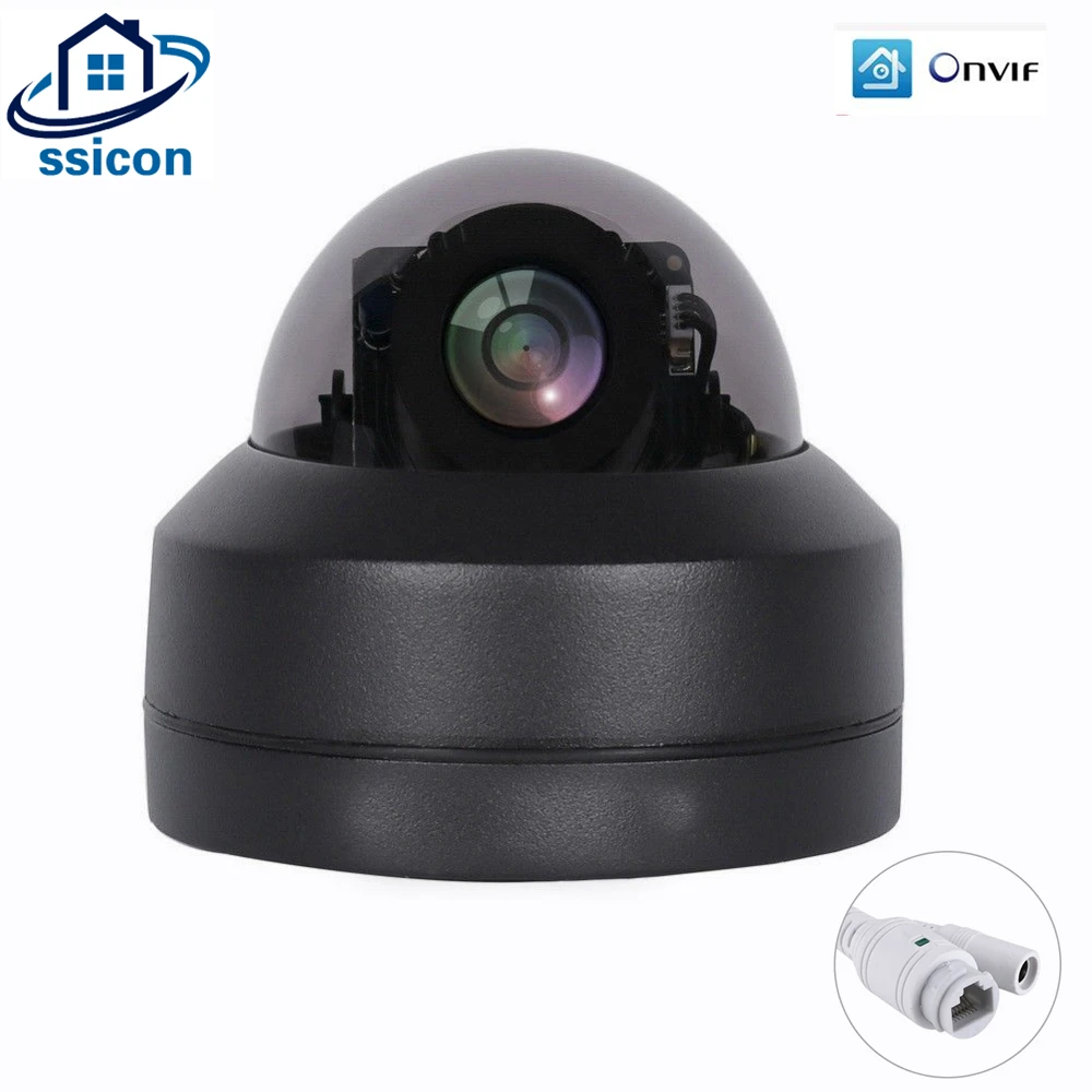 

5MP Surveillance HD PTZ IP Camera POE 2.5 Inch 2.8-12mm Motorized Lens 4x Zoom Color Night Vision Outdoor Speed Dome Camera