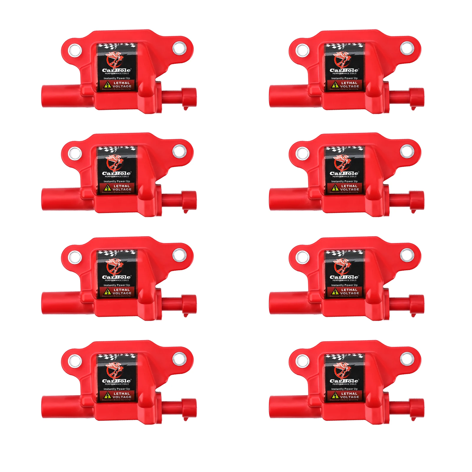 

Square Ignition Coil & Spark Plug Wire For Chevy Silverado 1500 Tahoe GMC 8pcs/lot