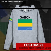 gabonese republic gabon gabonaise gab ga mens hoodie pullovers free custom jersey fans diy name number logo streetwear clothing