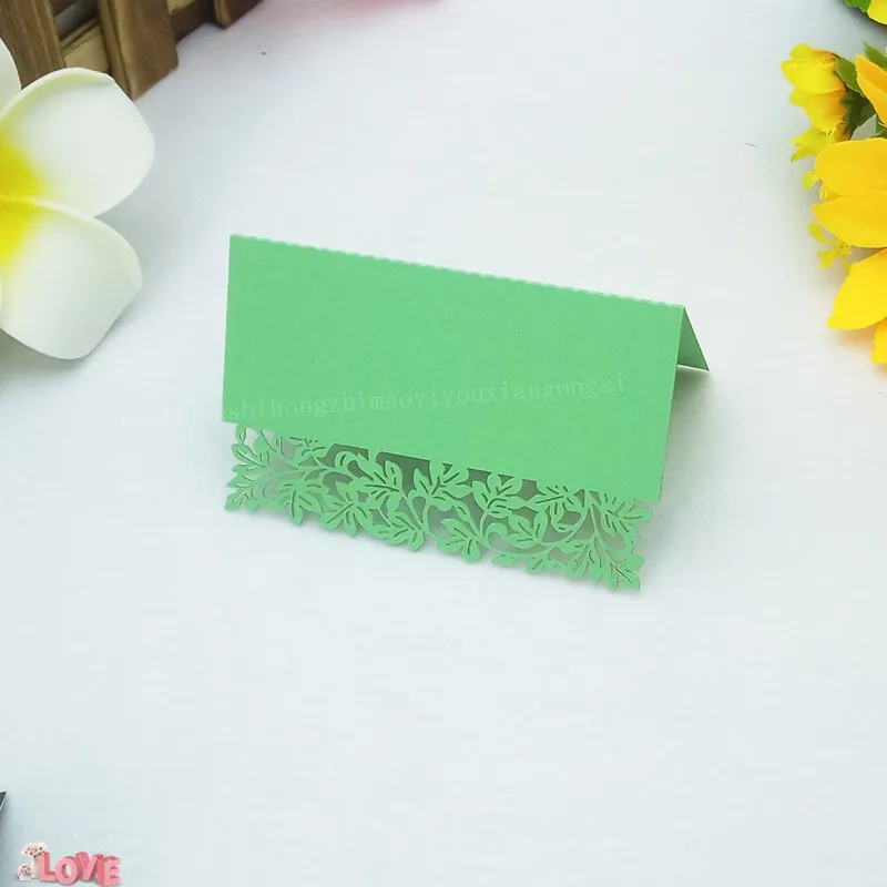 100 шт. лазерная резка лоза стол карточка с именем и местом для вечерние свадебного