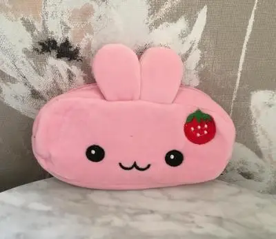 1 шт. милые плюшевые пеналы Kawaii elf, сумки Kawaii для девочек, чехол-карандаш, прочные школьные принадлежности большой емкости, Канцтовары высокого качества - Цвет: P