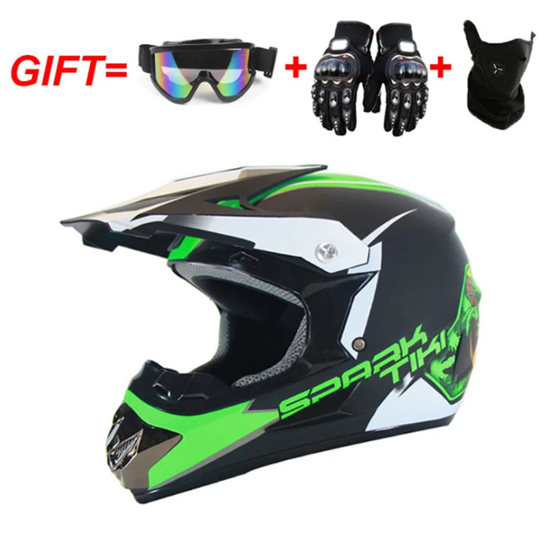 Гоночный шлем для мотокросса Профессиональный мотоциклетный детей и