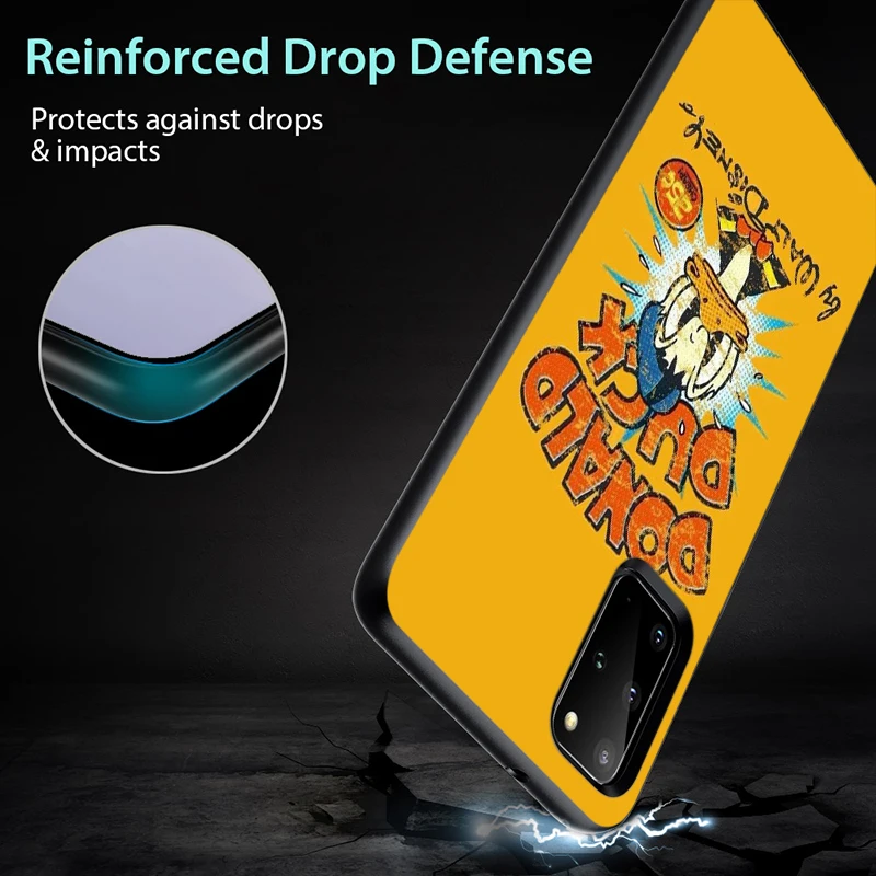 

Disney Donald Duck Cartoon For Samsung Note 20 10 8 9 M31S M60S M40 M30 M21 M20 M10 Ultra Pro Plus Black Phone Case
