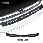 Защитная Наклейка для бампера автомобиля из углеродного волокна для Fiat BRAVO, аксессуары для украшения автомобиля