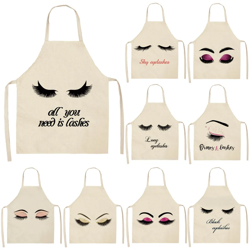 1 шт ресницы для очистки арт фартуки без рукавов домашняя Пособия по кулинарии