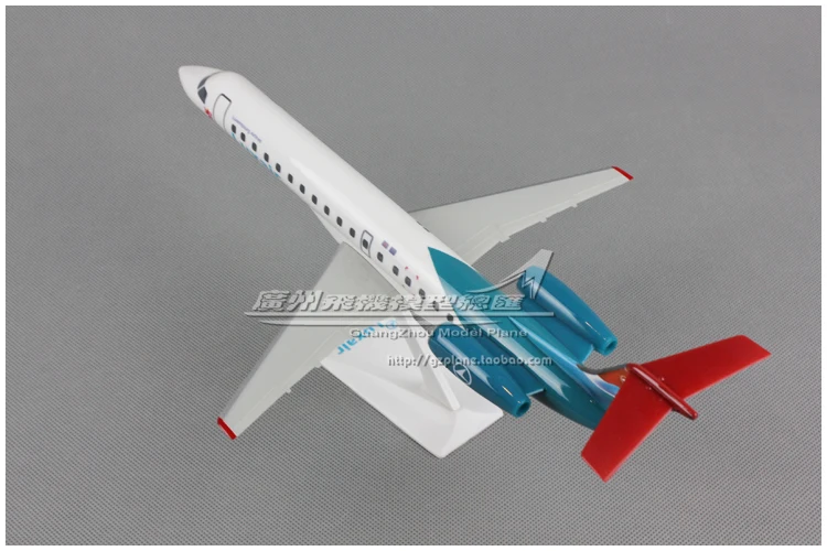 30 см LUXAIR ERJ 145 LX-LGZ 1:100 Пластик в сборе с трёхмерными чертёжами для модель самолета