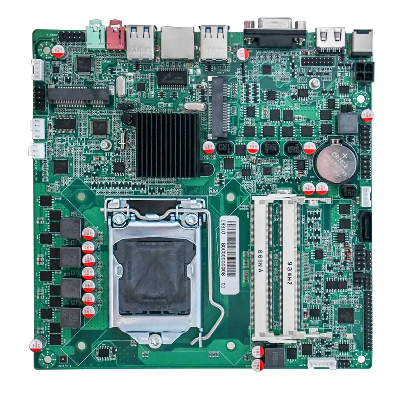 Игровая материнская плата IH310B3 DDR3 32 ГБ для I3/I5/I7 и арена серия Pentium 6/7/8/9 1066/1333/1600 МГц