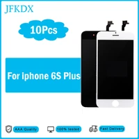 10pcslot 100 test high quality for iphone 6s plus lcd display 3d touch screen digitizer assembly replacement no dead pixel