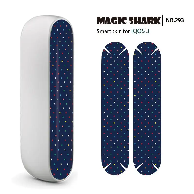 Модный водонепроницаемый чехол Magic Shark из ПВХ Bumpy 2.5D Dot Cell для электронной сигареты
