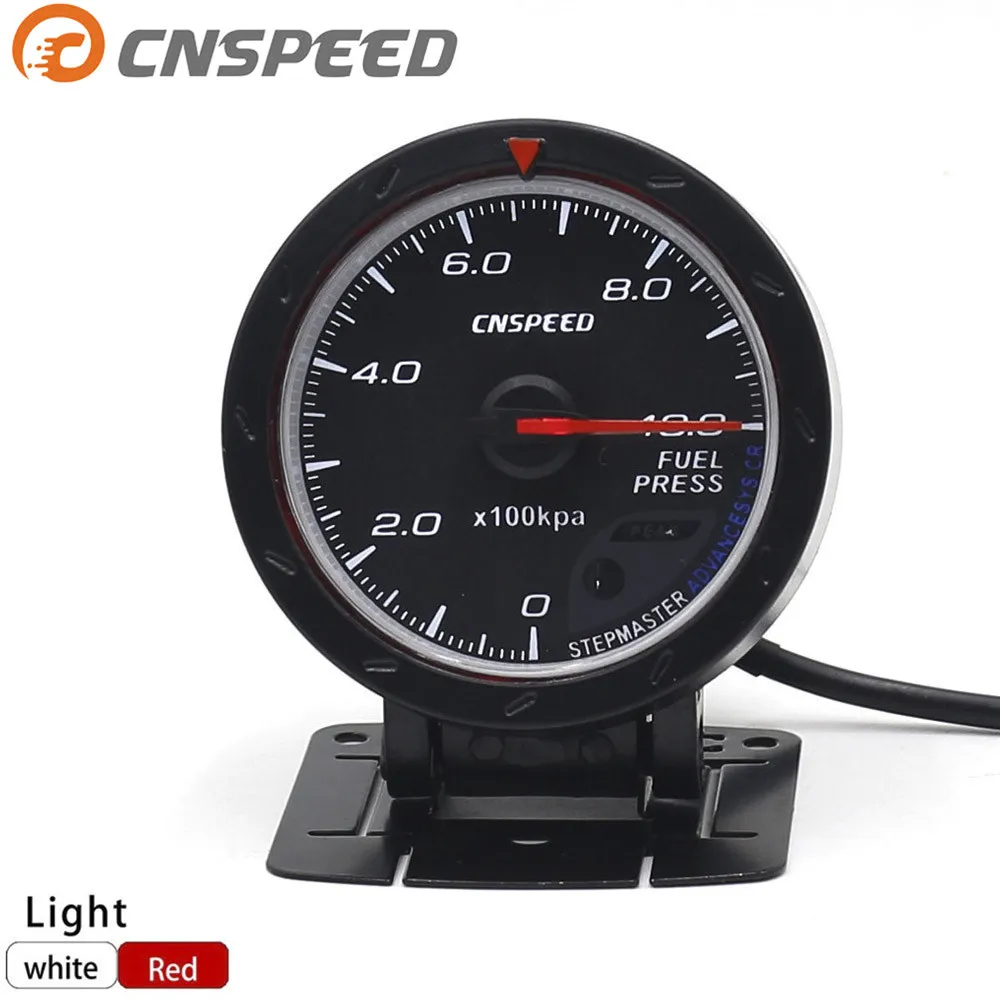 CNSPEED " 52 мм Автомобильный цифровой турбо Boost Gauge PSI температура воды Температура масла Датчик давления масла вольтметр Тахометр Датчик об/мин