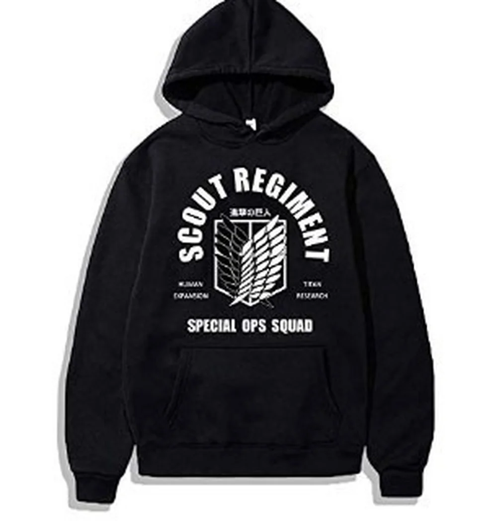 

New Attack Giant Print Hoodie Sweatshirt Men's Sweatshirt Man Hoodies Men Clothing Sweatshirt