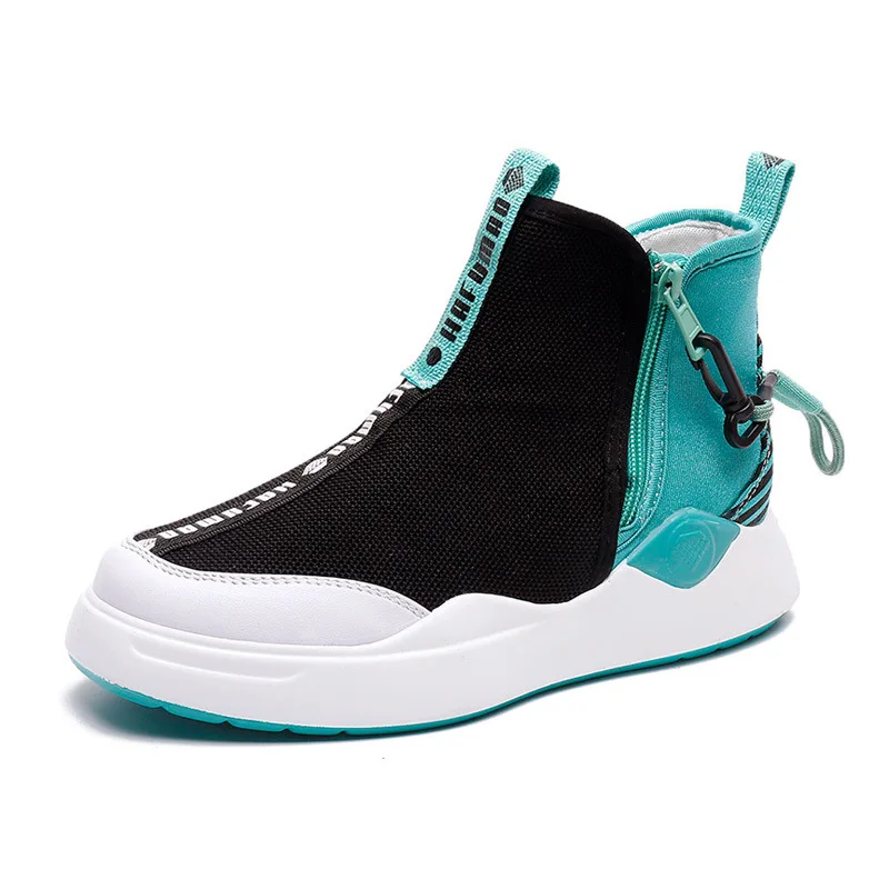 Женские холщовые кроссовки Weweya контрастных цветов уличная прогулочная обувь