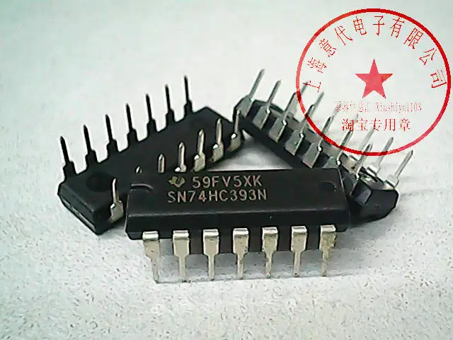 

5 шт. SN74HC393N 74HC393