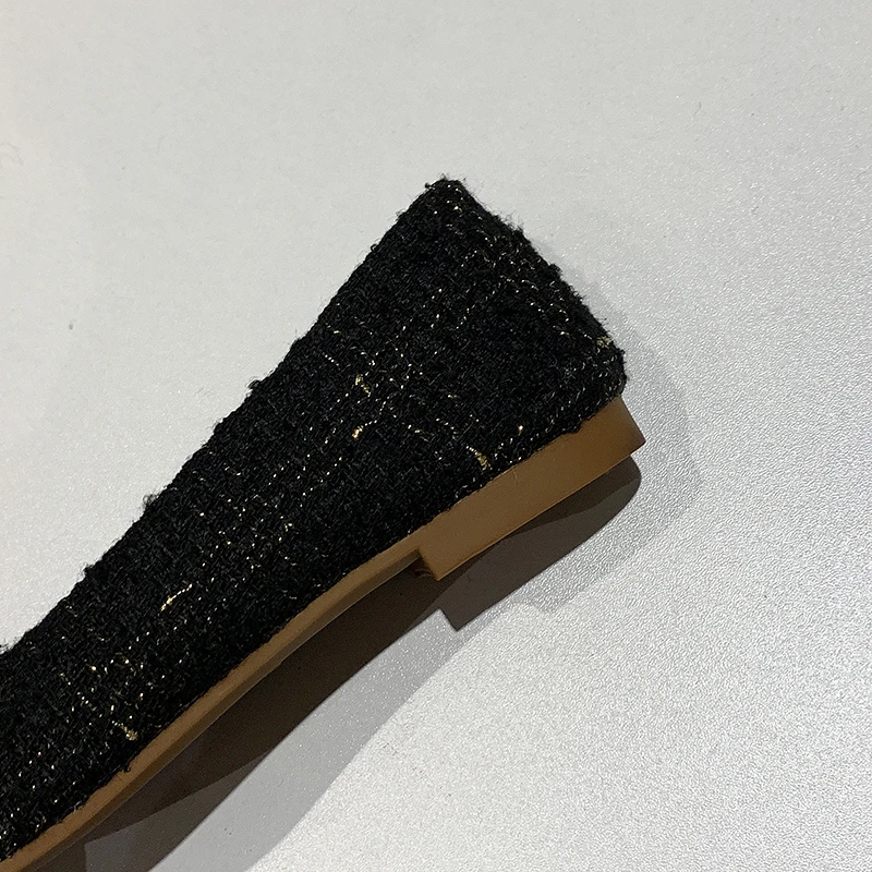 Новые модные женские туфли на плоской подошве высокого качества классические