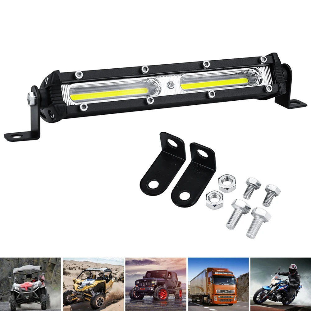 2 х 48W 12V 24V 18LED рабочий Светильник лампы пятно луча бар автомобилей SUV внедорожный