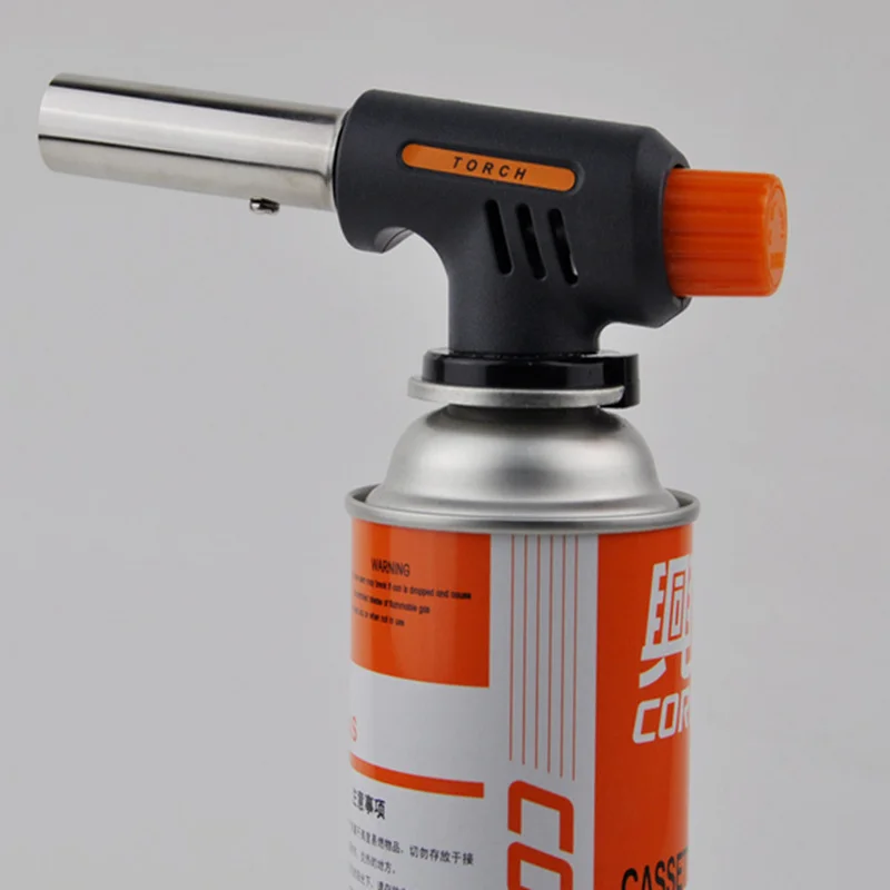 Новый обновленный газовый фонарь огнемет бутановый воспламенитель горелки