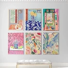 Винтажная Картина на холсте Анри Матисс абстрактный пейзаж плакаты и принты настенные художественные картины для гостиной домашний декор квадраты