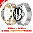 Металлический чехол для Samsung Galaxy Watch 4 Classic 42 мм 46 мм