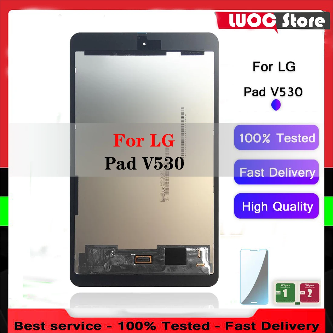 

Tablet LCD Display For LG G Pad X2 8.0 Plus FHD LTE V530 LCD Display Touch Screen Digitizer Sensor Assembly for LG V530 V533