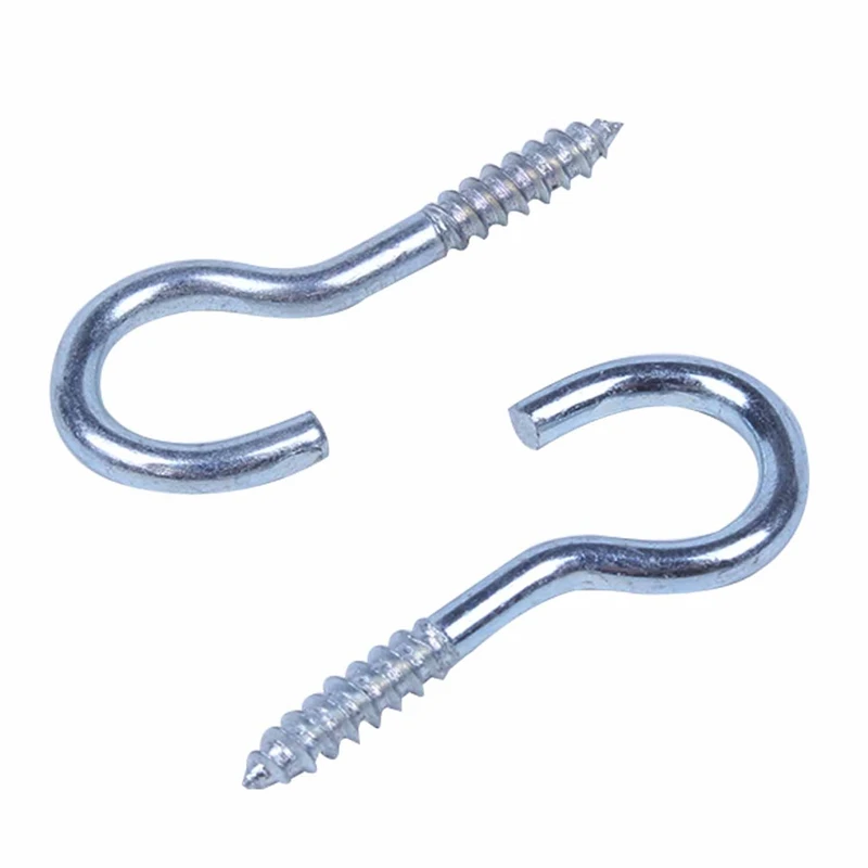 100 шт. болты с резьбой для 1 2 дюймов длинные покрынный цинк болт проушиной ушко