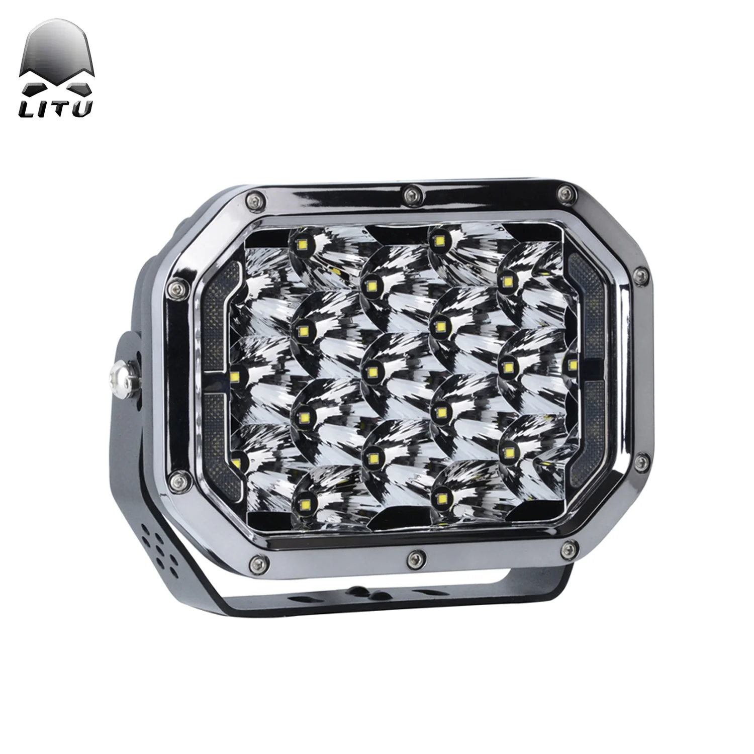 저렴한 Litu Led 작업 빛 고품질 170w 높은 전원 충전식 Led 홍수 빛 7 인치 오프로드 트럭 자동 램프 Atv
